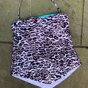 Animal Kingdom Leopard Print Tankini Top